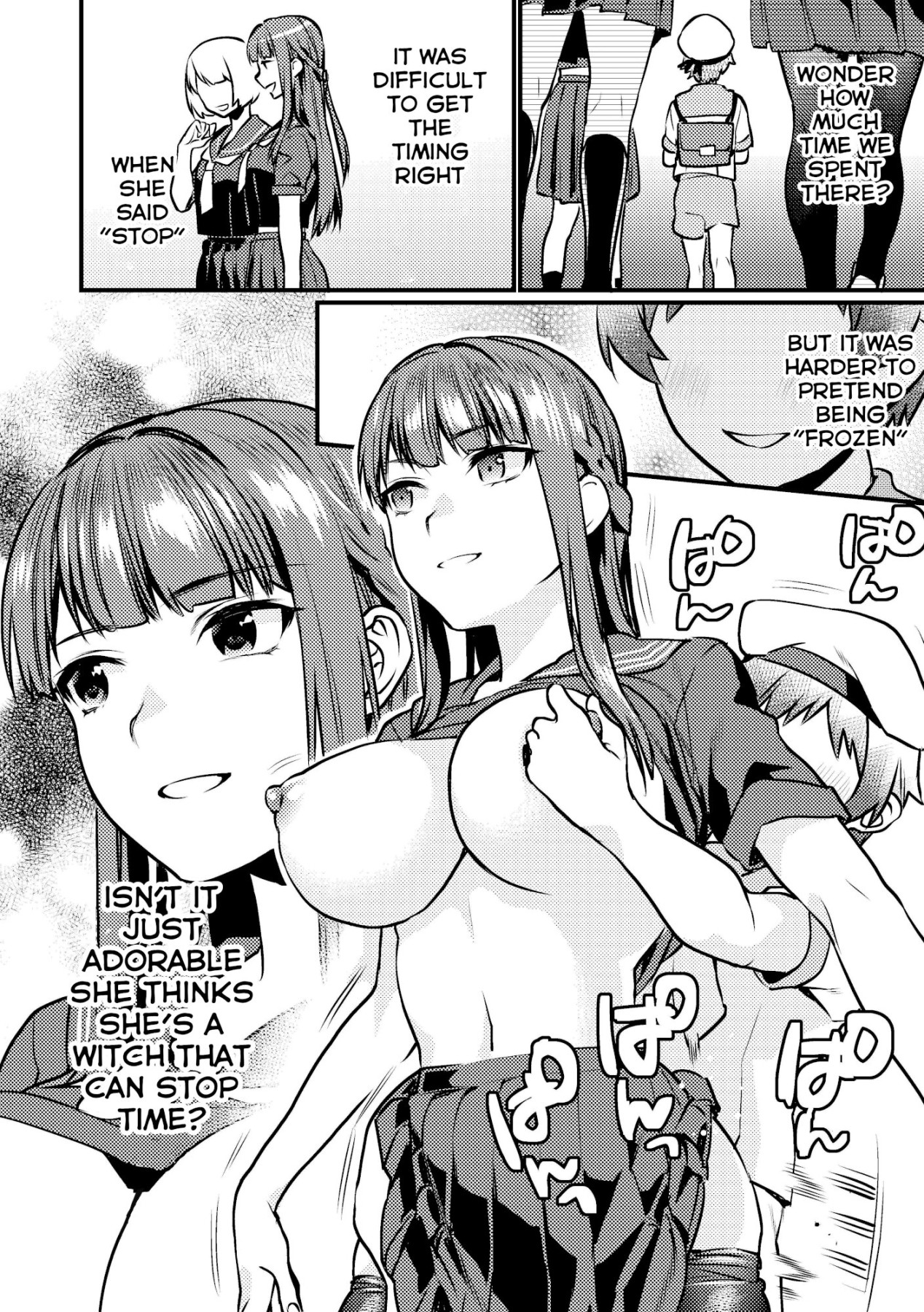 Hentai Manga Comic-Time Stop - A Blank Space In My Memory-Read-20